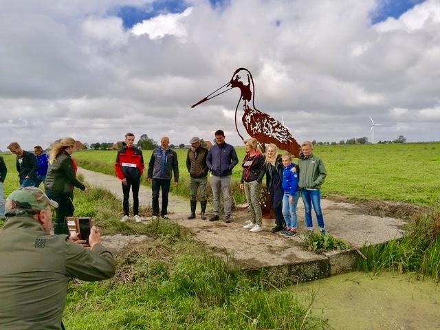 Onze Metalbird 'skries' in de Friese polder