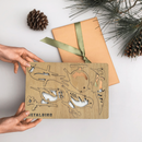 houten hangende decoraties