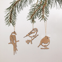 houten hangende decoraties