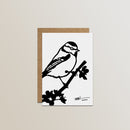 Metalbird-wenskaarten, 4 stuks