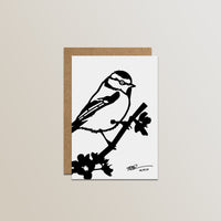 Metalbird-wenskaarten, 4 stuks